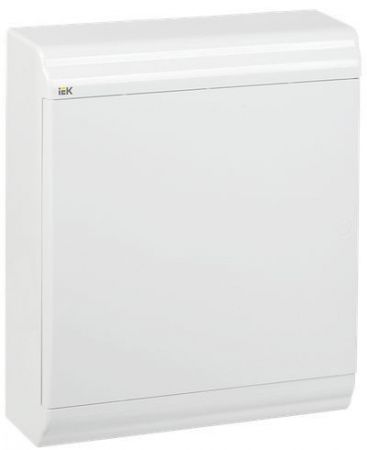 PRIME Корпус пластиковый ЩРН-П-24 модуля навесной белый/белая дверь IP41 IEK