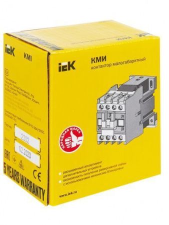 Контактор КМИ-11210 12А 24В/АС3 1NO IEK