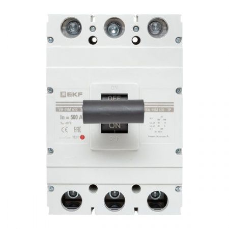 Выключатель автоматический ВА-99М 630/500А 3P 50кА EKF