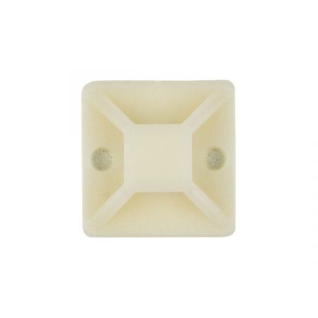 Площадка самоклеящаяся (25x25мм.) белая (100шт.) EKF PROxima