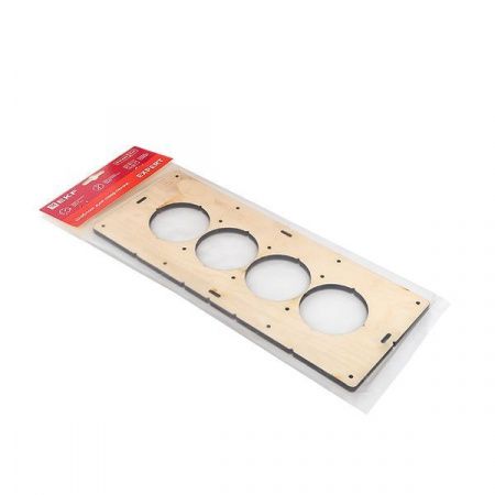 Шаблон для подрозетников c 4 отв. диам. 68 мм EKF Expert