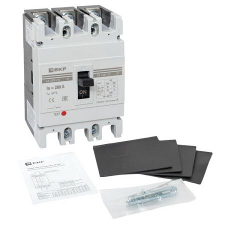 Выключатель автоматический ВА-99М 250/200А 3P 35кА EKF