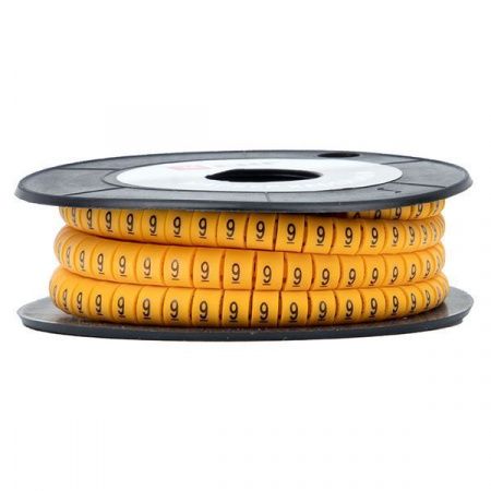 Маркер кабельный 2,5 мм2 "9" (1000 шт.) (ЕС-1) EKF PROxima