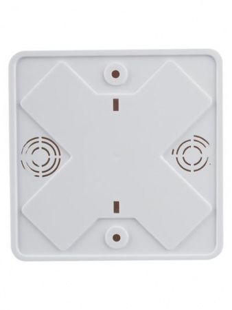 Коробка распаячная КМ41221-01 для открытой проводки безгалогенная (HF) 100х100х44мм белая IEK