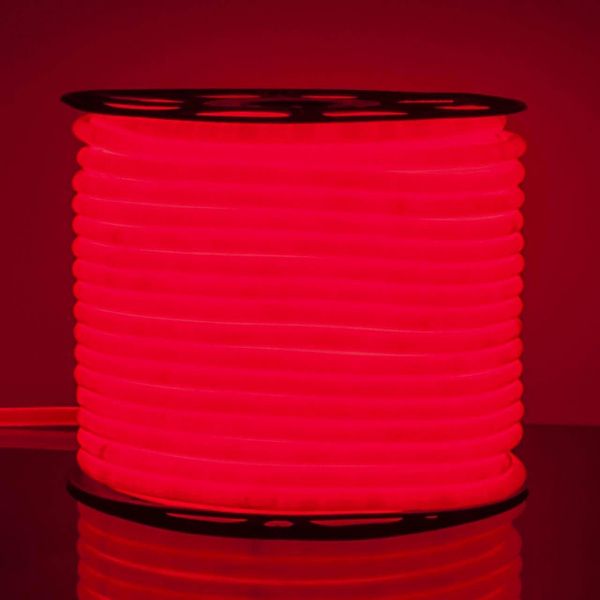 Гибкий неон Elektrostandard 9,6W/m 144LED/m 2835SMD красный 50M a043549