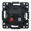 Стокгольм Механизм Розетки 1-местной б/з 10 А автоматические клеммы черный с защ. штор. EKF PROxima