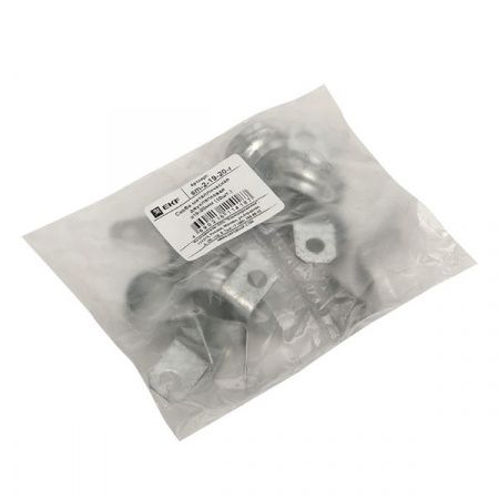 Скоба металлическая двухлапковая d19-20 мм (10 шт) EKF PROxima