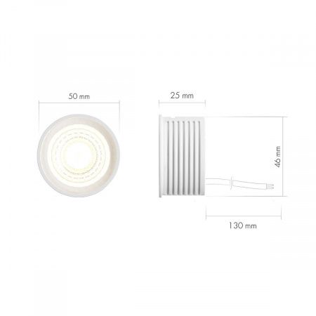 Светодиодный модуль Denkirs Slim LED DK3000-8W dim