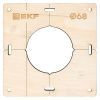 Комплект шаблонов для подрозетников диаметром 68 мм EKF Expert
