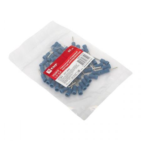 Наконечник штыревой круглый изолированный НШКИ 1.0-2.5 (уп 50шт) EKF PROxima