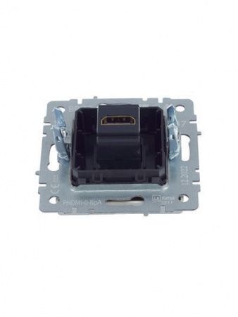 BRITE Розетка HDMI РHDMI-0-БрА алюминий IEK