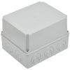Коробка распаячная КМ41274 для открытой проводки безгалогенная (HF) 240х195х165мм IP55 5 вводов серая IEK