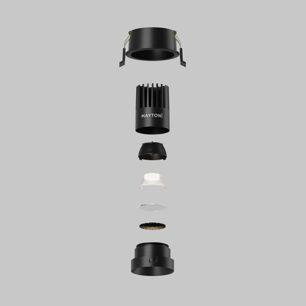 Стекло для пылевлагозащиты IP 44 для светильников серии Омут / Dip 10Вт Maytoni Technical Downlight Dip Glass001-D35