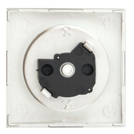 Валенсия лицевая панель розетки 1-местной б/з 10 А графит с защ. штор. EKF