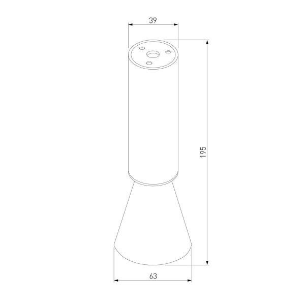 Светодиодный спот Elektrostandard Piks 25107/LED a066493