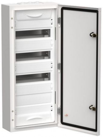 TITAN 5 Корпус металлический ЩРн-48 (1х48) 710х310х140мм IP54 белый (одна дверь) IEK
