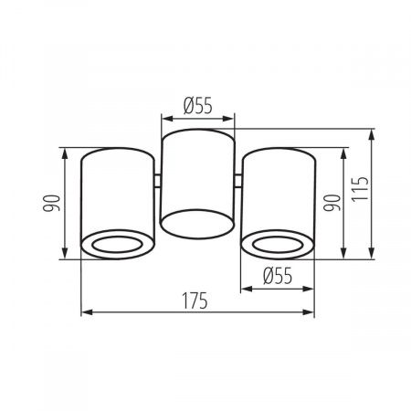 Спот Kanlux Blurro 32953