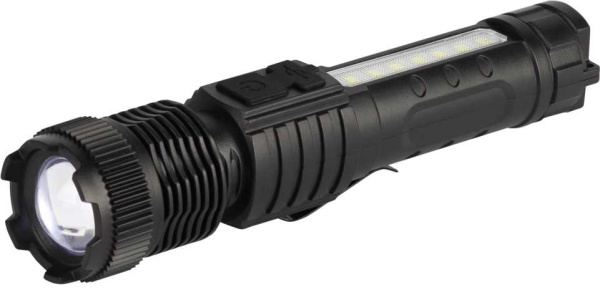 Светодиодный фонарь ЭРА UA-401 универсальный аккумуляторный 3 Вт LED + 3 Вт COB оптический Zoom 3 режима магнит type C Б0069803