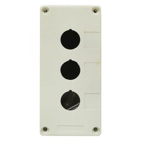Корпус КП103 пластиковый 3 кнопки белый EKF PROxima