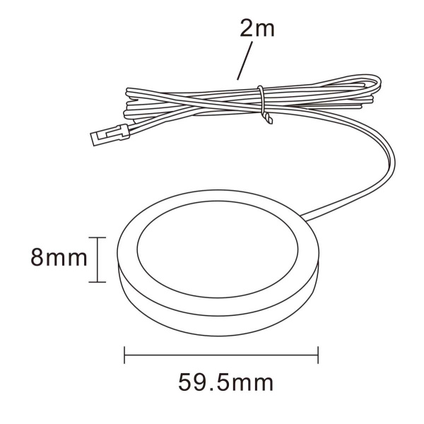 Светильник накладной мебельный 12V Mobiled Lightstar 036230