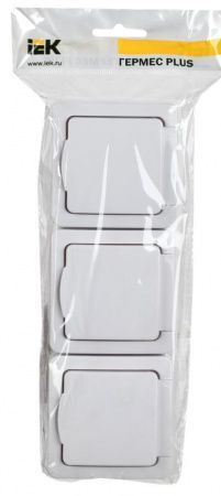 IEK  Гермес Plus   Бел. Роз. 3-ая з/к ОП IP54 РСб23-3-ГПБб ERMP32-K01-16-54-EC