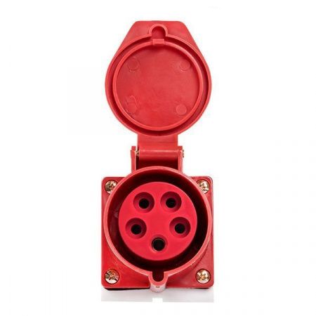 Розетка стационарная наружная 125 3Р+РЕ+N 32А 380В IP44 EKF