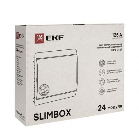 Щит распред. встраиваемый ЩРВ-П-24 "SlimBox" IP41 EKF